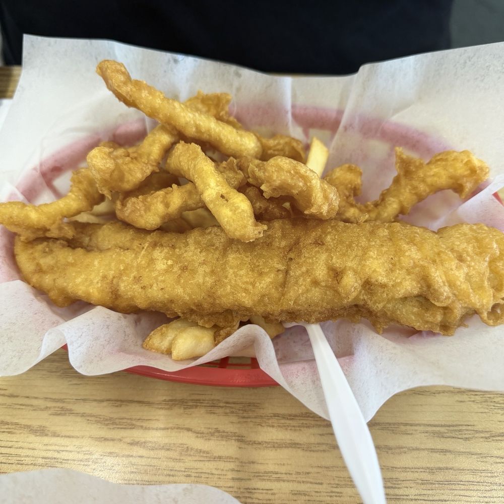 Fish and Calamari Fish and Calamari