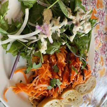 The Root Cafe - Veggie bahn Mi - Cafes Near Me - Little Rock, Arkansas