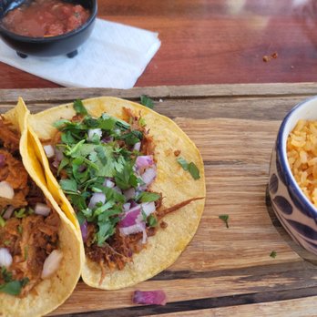 Fire Up Grill - Carnitas tacos and Spanish rice - Bars Near Me - Riverside, California Fire Up Grill - Carnitas tacos and Spanish rice - Bars Near Me - Riverside, California