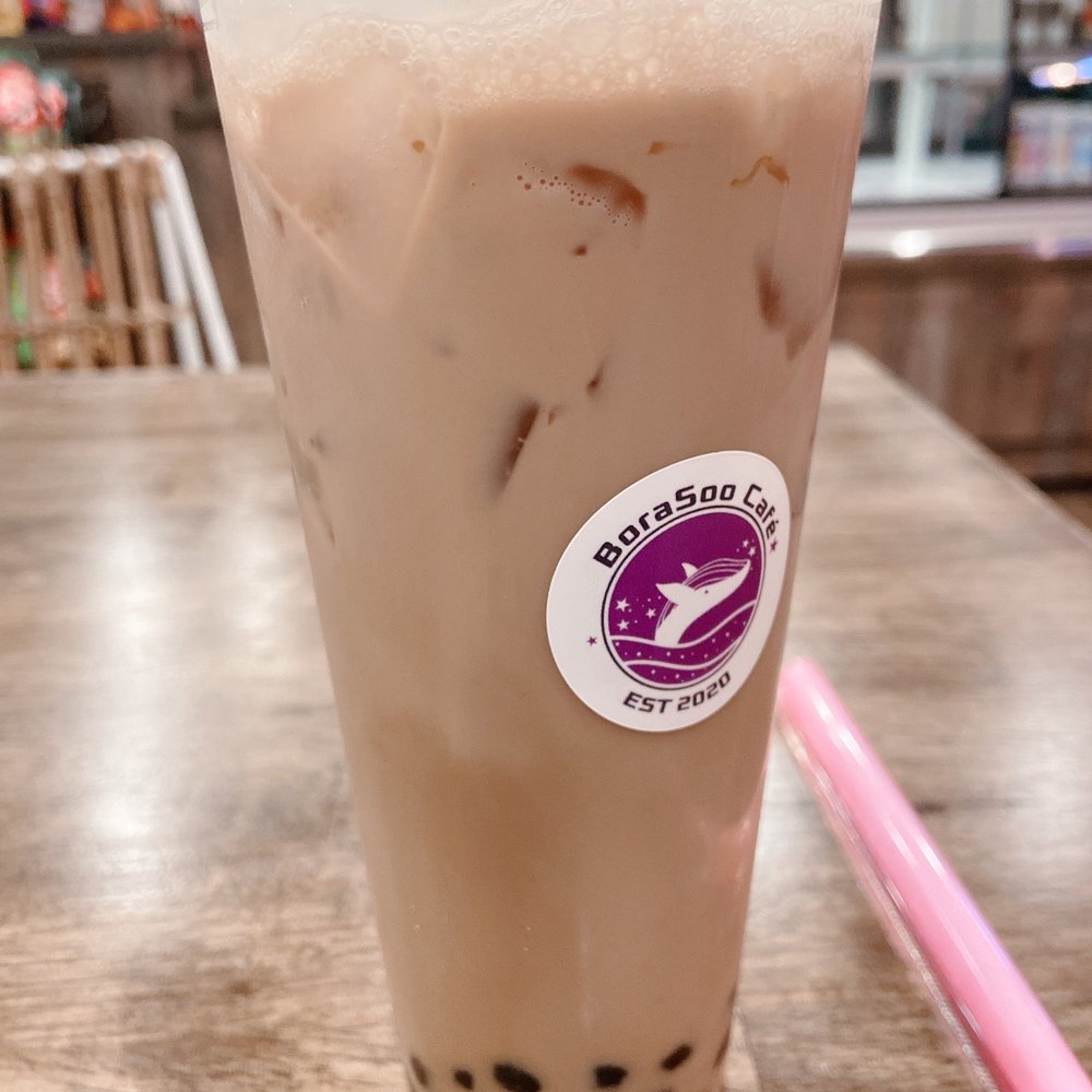 BoraSoo Cafe - Black sugar boba - Bubble Tea Near Me - Davie, Florida