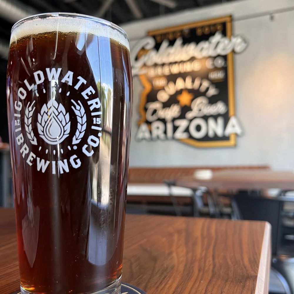 Goldwater Brewing - Nice atmosphere, friendly staff, and we really like the atmosphere and music - Breweries Near Me - Tempe, Arizona Goldwater Brewing - Nice atmosphere, friendly staff, and we really like the atmosphere and music - Breweries Near Me - Tempe, Arizona