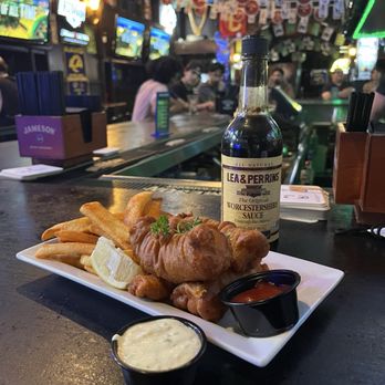 Dublin's Irish Whiskey Pub - Fish & chips - Pubs Near Me - Los Angeles, California