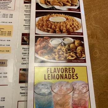 Texas Roadhouse - Menu - Barbeque Near Me - Oxford, Alabama