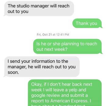 Eye Design Studio - Text exchange with office - Eyelash Service Near Me - New York, New York