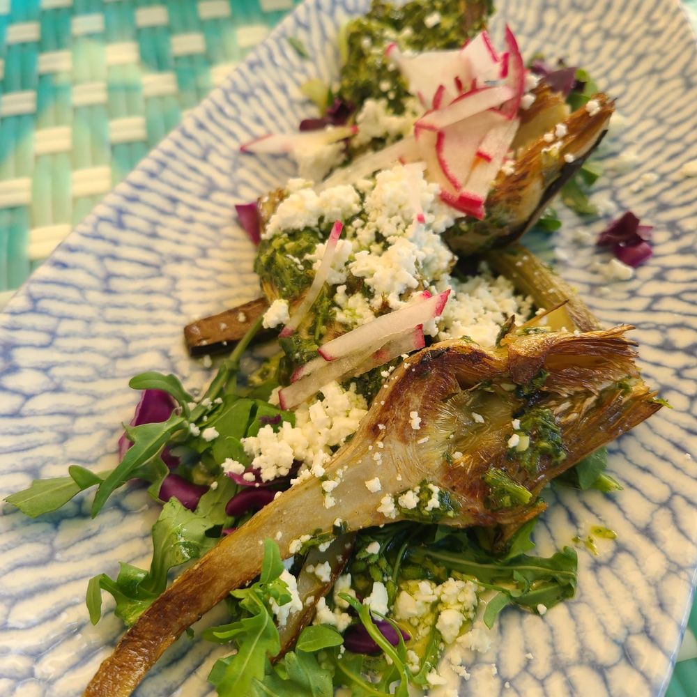 Elia - Grilled artichoke  $10.00 - Mediterranean Near Me - Campbell, California