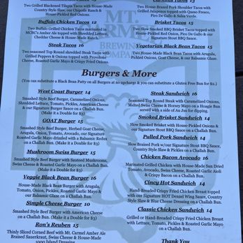 Mt. Carmel Brewing Company - Menu - Breweries Near Me - Cincinnati, Ohio Mt. Carmel Brewing Company - Menu - Breweries Near Me - Cincinnati, Ohio