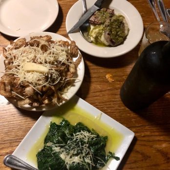 La Merenda - Argentine steak with potato skins and spinach - Tapas Bars Near Me - Milwaukee, Wisconsin
