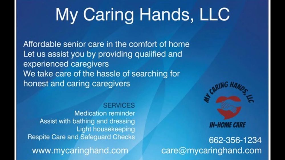 MY CARING HANDS 6812 Crumpler Blvd, Olive Branch, Mississippi Home