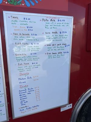 Menu photo 1 A&A Taqueria Austin, CO