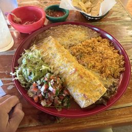 Carne asada burrito