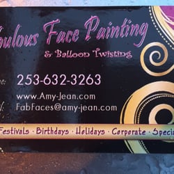 Fabulous Face Painting - Face painting and balloons by Amy.
