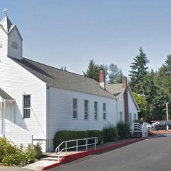 Sunshine Mtn Christian Pre-School & Kindergarten - View of the main building from 132nd Ave. in Kent, WA