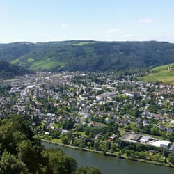 Weinhaus Schöne Aussicht & Moselsteig Lodge - Aussicht Terasse