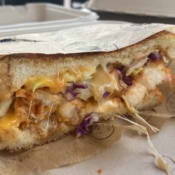 Grater Grilled Cheese - Nashville Hot Grilled Cheese - American Near Me - Irvine, California