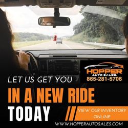 Hopper Auto Sales - Let's get you driving away today!