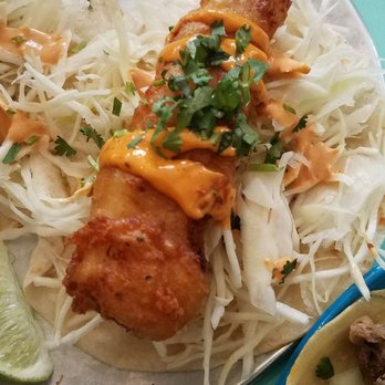 La Taqueria - Cabo (fish) 6 inch taco - Mexican Near Me - North Vancouver, British Columbia