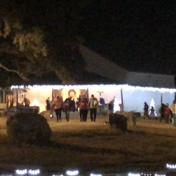 Christmas at the Ranch - Santa's Village - Social Distancing encouraged, yet not enforced. We passed up the opportunity to stop. - Festivals Near Me - Boerne, Texas