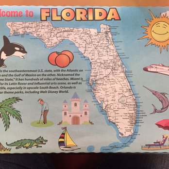 Jimmy's Eastside Diner - Place mat! - Diners Near Me - Miami, Florida
