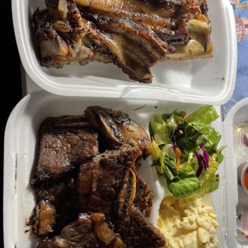 Matiki Island BBQ - #2. Kalbi Plate and Side of Beef Rib - Hawaiian Near Me - Anaheim, California