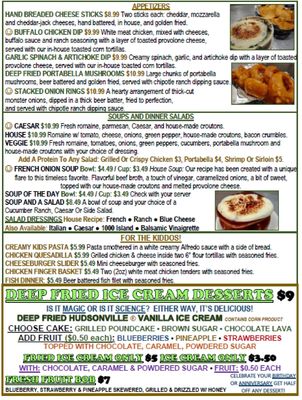 Menu photo 8 The Fox Den Restaurant Houghton Lake, MI Menu photo 8 The Fox Den Restaurant Houghton Lake, MI