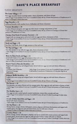 Menu photo 3 Dave's Place Lompoc, CA Menu photo 3 Dave's Place Lompoc, CA