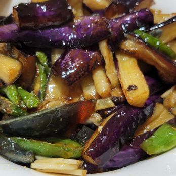 Szechuan Delicious - Sautéed eggplant with century egg - Szechuan Near Me - Rosemead, California Szechuan Delicious - Sautéed eggplant with century egg - Szechuan Near Me - Rosemead, California