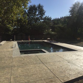 Pool & Landscape Development - spa built into the pool - Landscaping Near Me - Oakley, California
