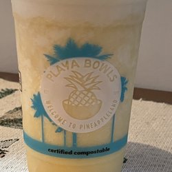 Playa Bowls - Delicious pineapple orange and vanilla protein