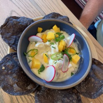 Chicheria Mexican Kitchen - Snapper ceviche and amazing chips - Mexican Near Me - Atlanta, Georgia