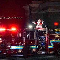 Hopewell Fire Department - Santa Ride 2022
