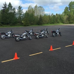 Cascade Motorcycle Safety - Basic Rider Course in Bellingham, Washington.