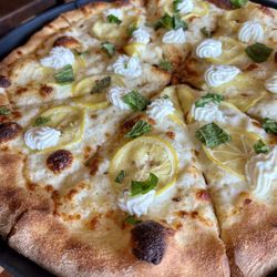 Dough - Lemon mint pizza