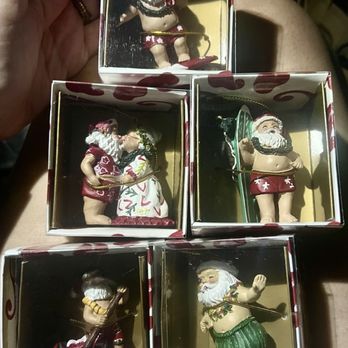Authentically Hawaii Store - The cutest Santa ornaments. I saw them on the OG live and had to come get some - Accessories Near Me - Redondo Beach, California