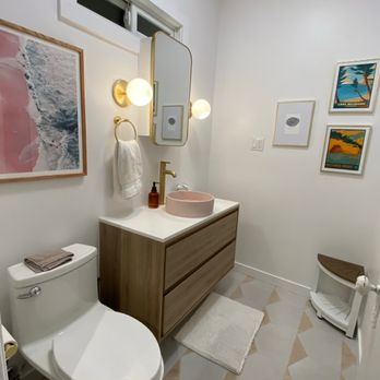E&E General Construction - a clean bathroom - General Contractors Near Me