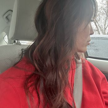 Hunter Joseph Salon - Red highlights and bangs - Hair Salons Near Me - Dublin, California