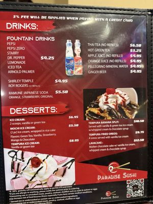 Menu photo 4 Paradise Sushi and Grill Santa Rosa, CA
