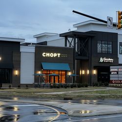 Chopt Creative Salad - Exterior photo from main road/behind store