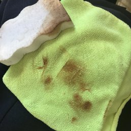 Stains that came out of washer