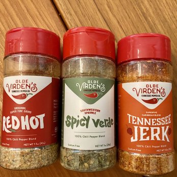 Olde Virden's Tennessee Pepper - Trio of pepper blends - Herbs & Spices Near Me - Knoxville, Tennessee Olde Virden's Tennessee Pepper - Trio of pepper blends - Herbs & Spices Near Me - Knoxville, Tennessee