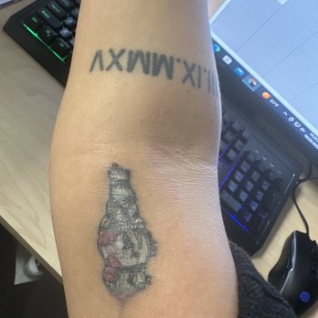 Logic Ink Tattoo & Piercing - After the infection healed a bit. - Tattoo Near Me - Hesperia, California Logic Ink Tattoo & Piercing - After the infection healed a bit. - Tattoo Near Me - Hesperia, California