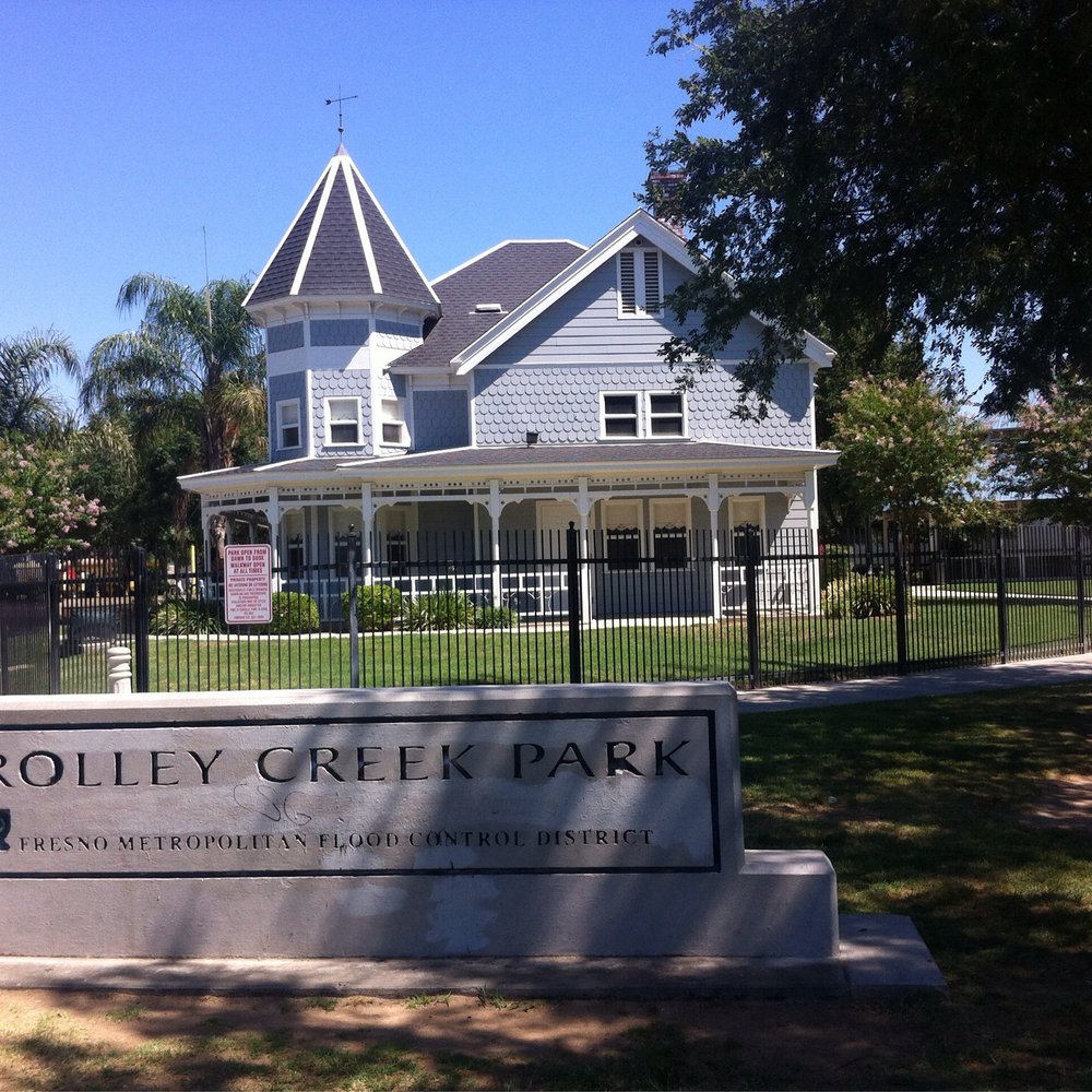 Trolley creek park front Trolley creek park front