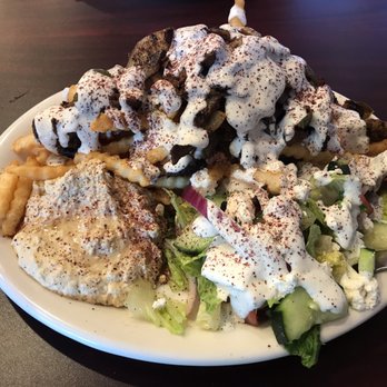 Gyro House - Lamb shawarma with Greek fries! - Mediterranean Near Me - Yakima, Washington