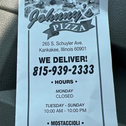 Johnny's Pizza - Name address phone