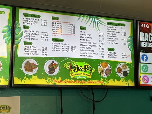Menu photo 2 J&F Caribbean Delight Centerville, GA Menu photo 2 J&F Caribbean Delight Centerville, GA