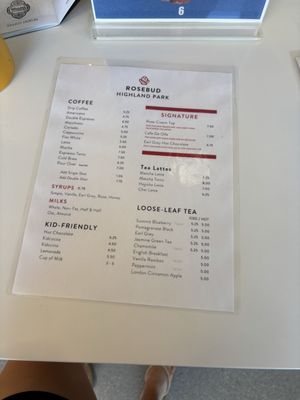 Menu photo 3 Rosebud Coffee Los Angeles, CA Menu photo 3 Rosebud Coffee Los Angeles, CA