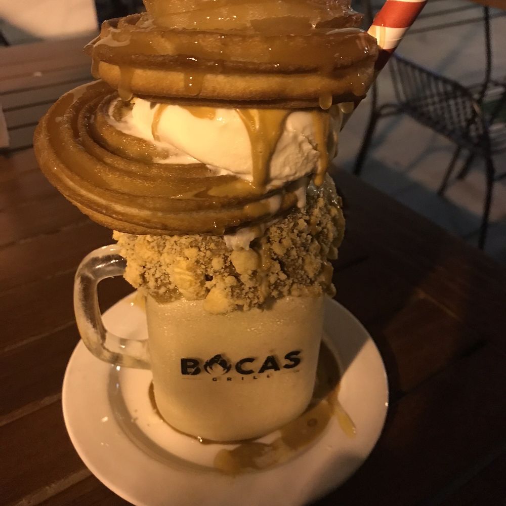Bocas Grill Brickell - Dulce de leche milkshake - Bars Near Me - Miami, Florida Bocas Grill Brickell - Dulce de leche milkshake - Bars Near Me - Miami, Florida