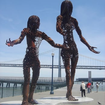 The Embarcadero Waterfront - "Passage" a.k.a. Whoopi and Weepie - Local Flavor Near Me - San Francisco, California The Embarcadero Waterfront - "Passage" a.k.a. Whoopi and Weepie - Local Flavor Near Me - San Francisco, California
