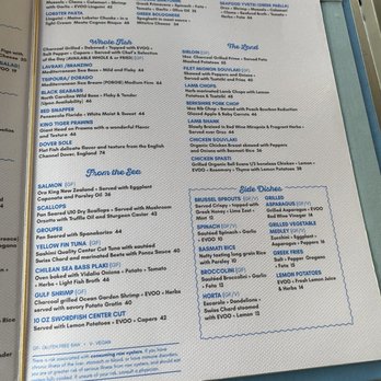 Theos Estiatorio - Menu - Greek Near Me - Fort Lauderdale, Florida