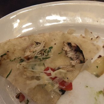 El Segundo Sol - Opened the soggy  chicken quesadilla la and there were literally two TINY pieces of chicken. Wow. Not happy. Should have made my own at home - Mexican Near Me - Las Vegas, Nevada
