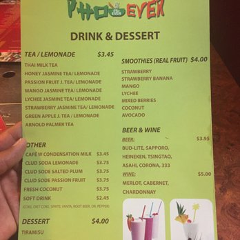 Pho Ever - Gardena - Drink & dessert menu - Vietnamese Near Me - Gardena, California Pho Ever - Gardena - Drink & dessert menu - Vietnamese Near Me - Gardena, California
